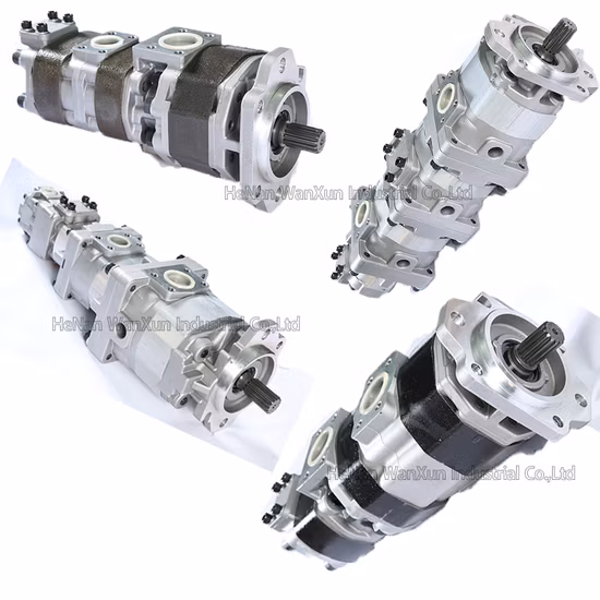 Compatible avec la chargeuse sur pneus Komatsu 540-1/540b-1 Pompe à engrenages à huile hydraulique 705-51-32000 Commutateur de direction