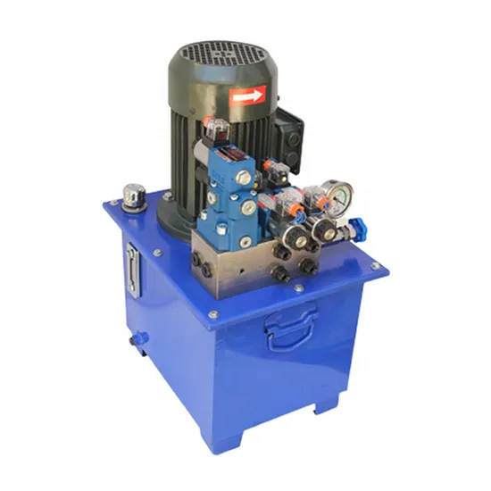 Prix ​​du bloc d'alimentation hydraulique Bloc d'alimentation hydraulique portable Pompe de direction assistée à piston hydraulique